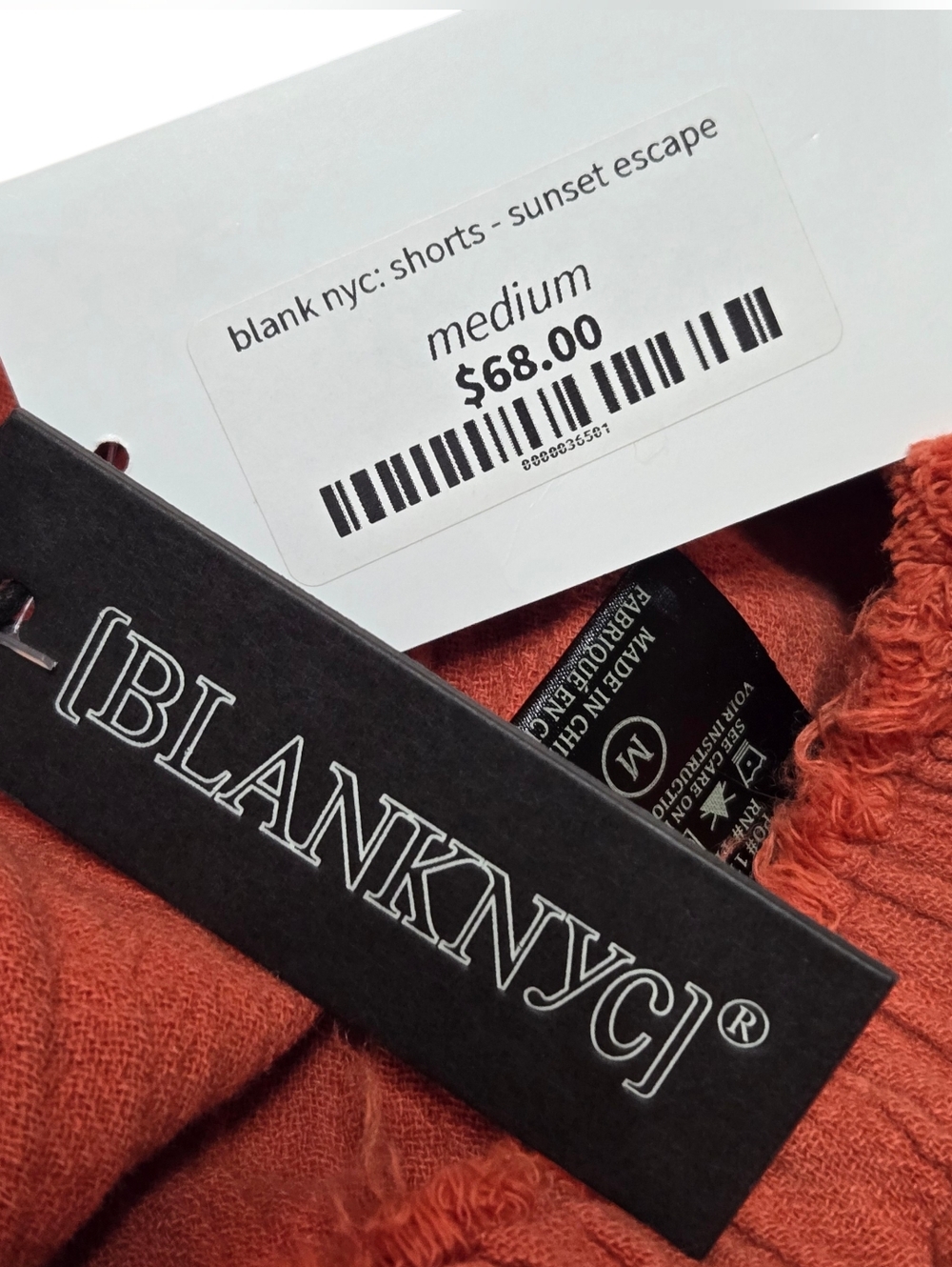 BLANKNYC  High Rise Pull on Shorts Sz M - Picture 6 of 7